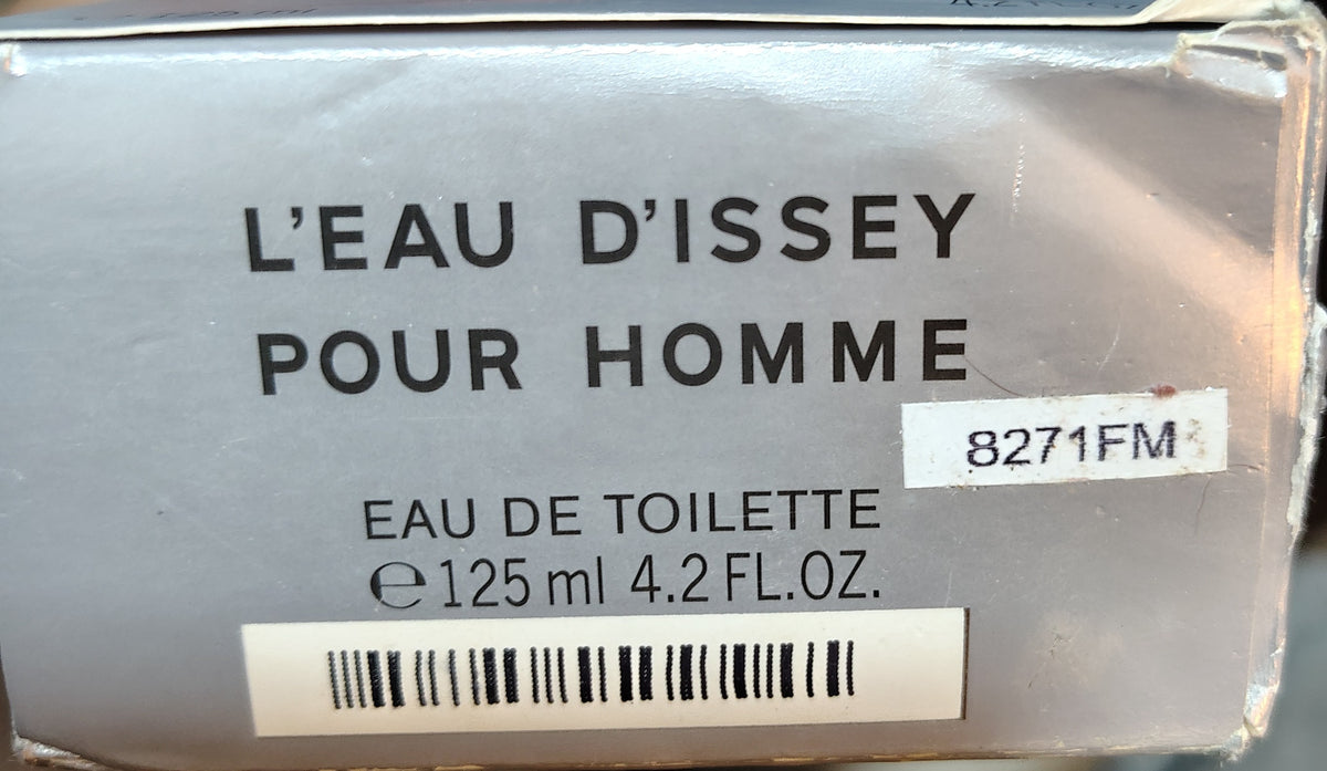 Issey Miyake L'Eau D'Issey Eau De Toilette For Men 125ml ( 4-5 SPRAYS USED )