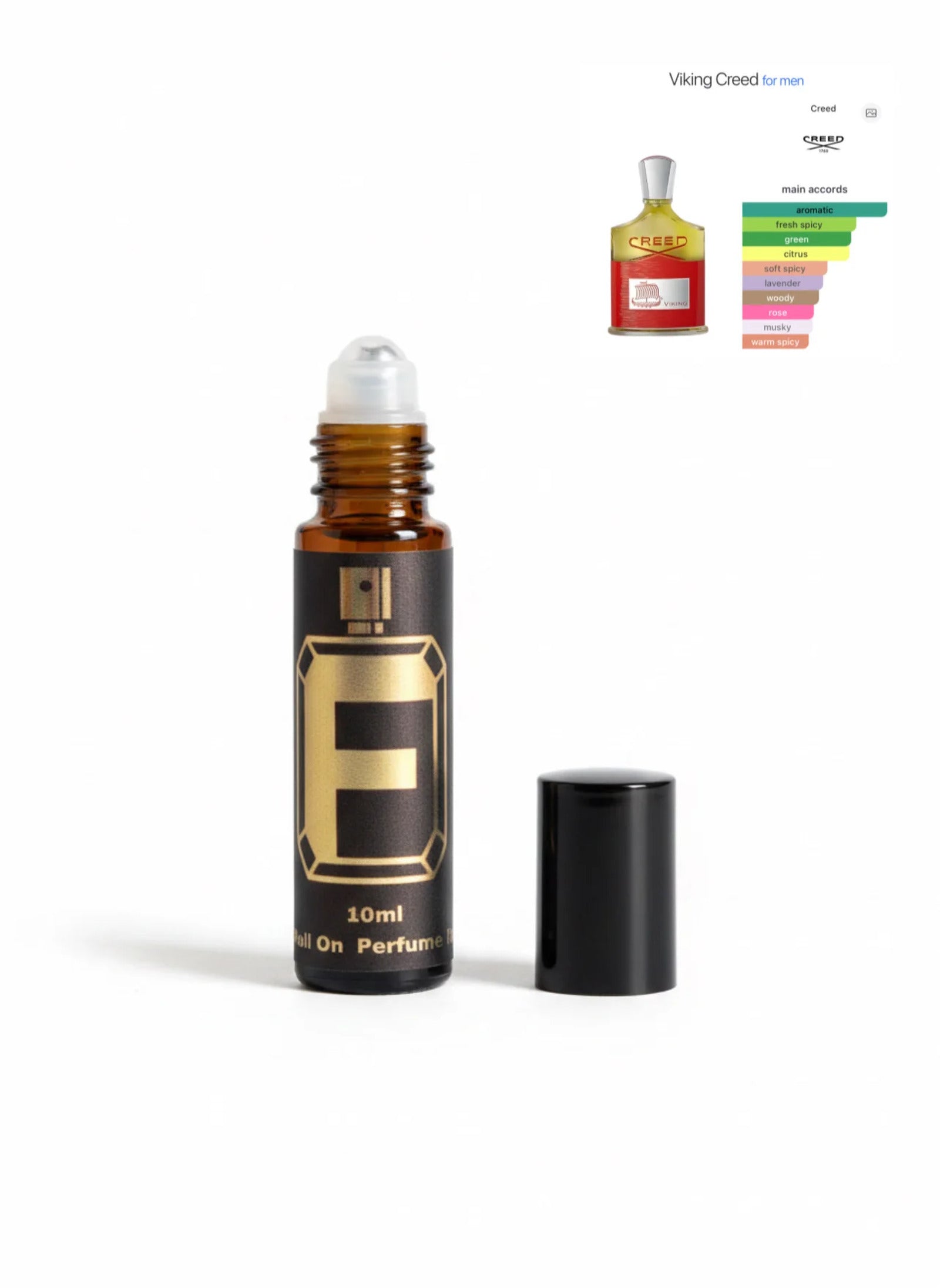 Creed Viking Attar 10ml premium perfume oil bottle