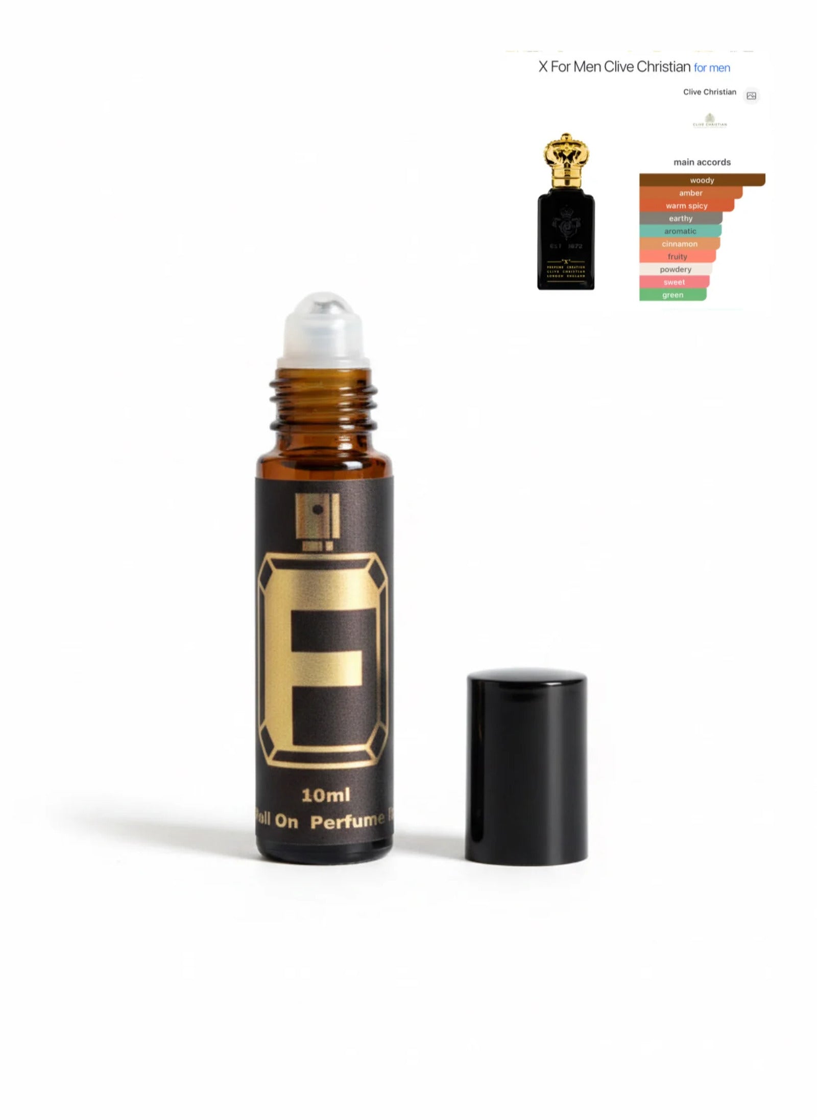 X for Men Attar 10ml premium perfume oil bottle