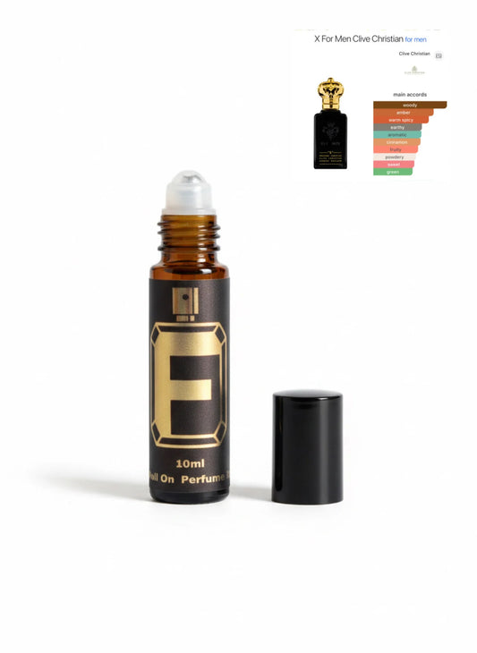 X for Men Attar 10ml premium perfume oil bottle