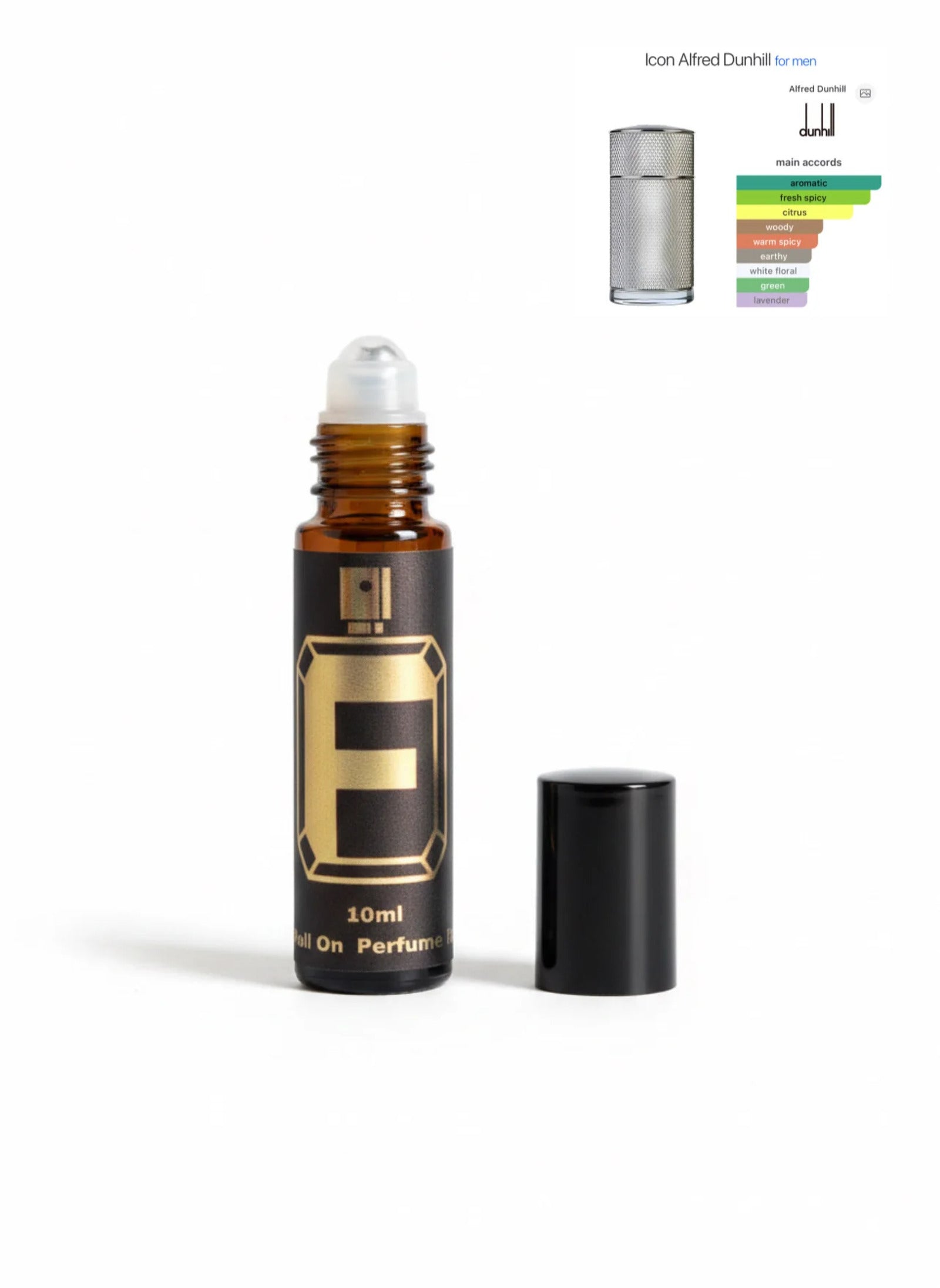 Dunhill Icon Attar 10ml premium perfume oil bottle