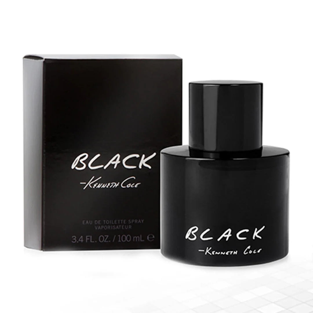 Kenneth Cole Black EDT 100ml perfume bottle for men