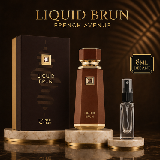 DECANT/SAMPLE Of Fragrance World Liquid Brun Eau De Parfum 8ml Unisex