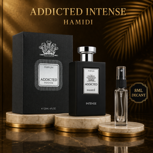 DECANT/SAMPLE Of Hamidi Addicted Intense Eau De Parfum 8ml For Men
