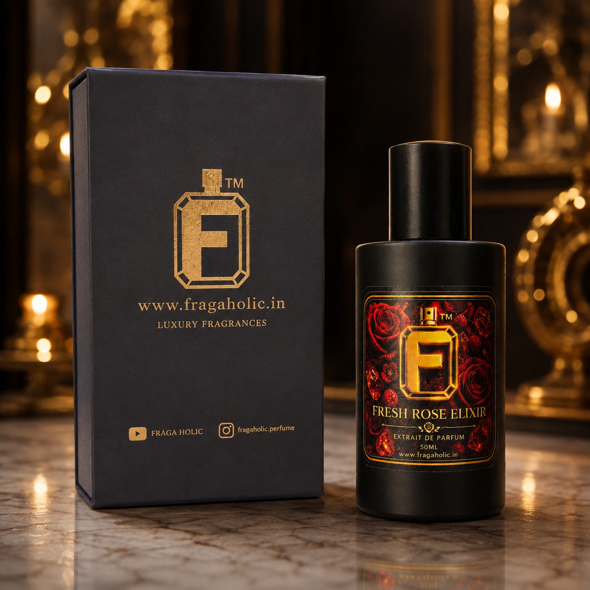 Fresh Rose Elixir Extrait De Parfum 50ml