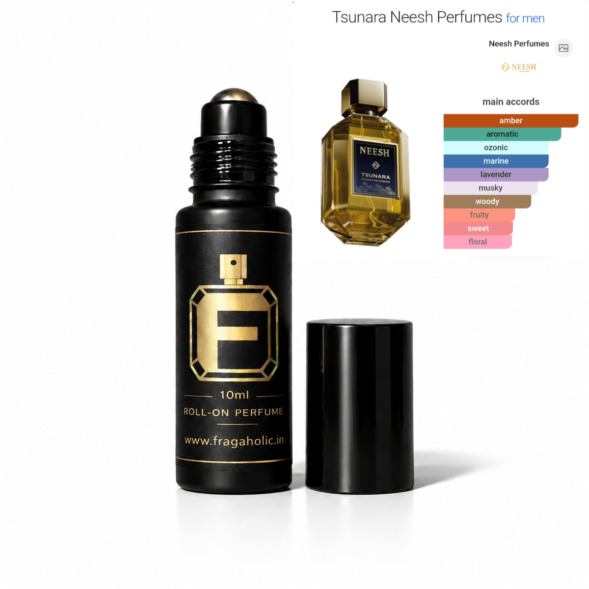 FRAGAHOLIC 10ML PREMIUM CONCENTRATED PERFUME ( INSPIRED BY NEESH TSUNARA )