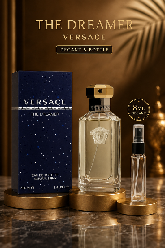 DECANT/SAMPLE Of Versace The Dreamer Eau De Toilette For Men 8ml