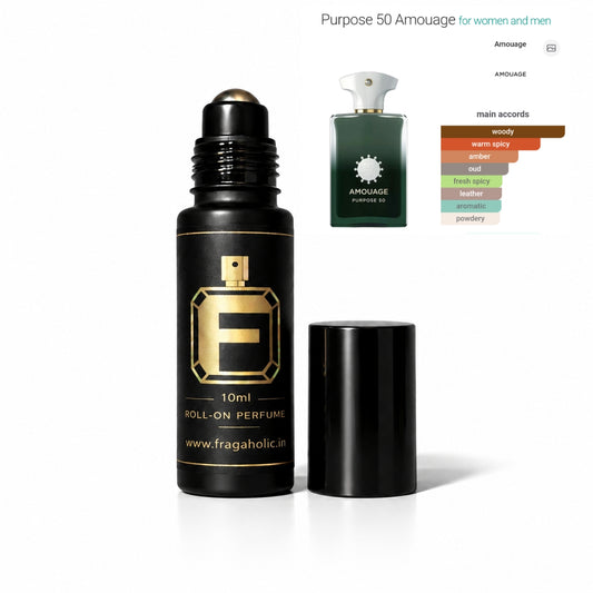 FRAGAHOLIC 10ML PREMIUM CONCENTRATED PERFUME OIL / ATTAR ( INSPIRED BY AMOUAGE PURPOSE 50 )