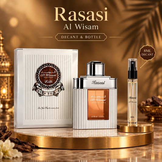 DECANT/SAMPLE Rasasi- Al Wisam Day Pour Homme Eau De Parfum 8ml