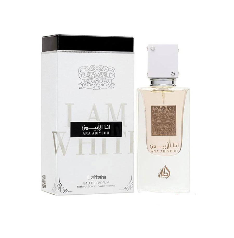 Lattafa Ana Abiyedh I Am White Eau De Parfum 60ML For Men & Women ( 2023 Batch )