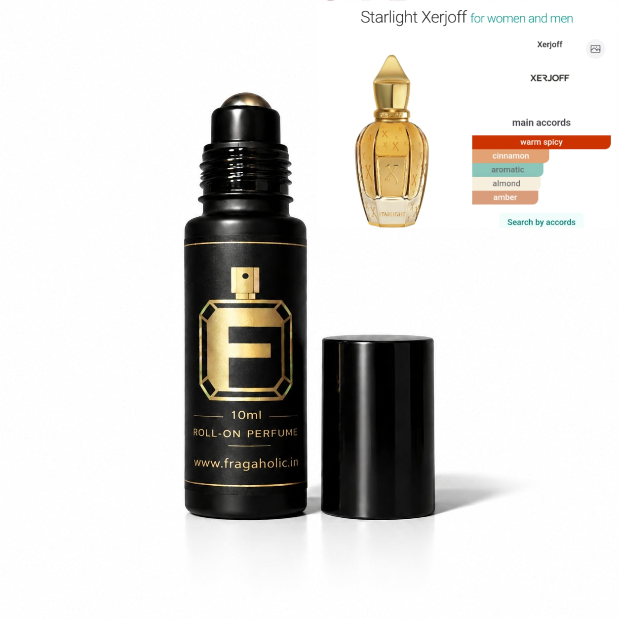 FRAGAHOLIC 10ML PREMIUM CONCENTRATED PERFUME ( INSPIRED BY XERJOFF STARLIGHT )
