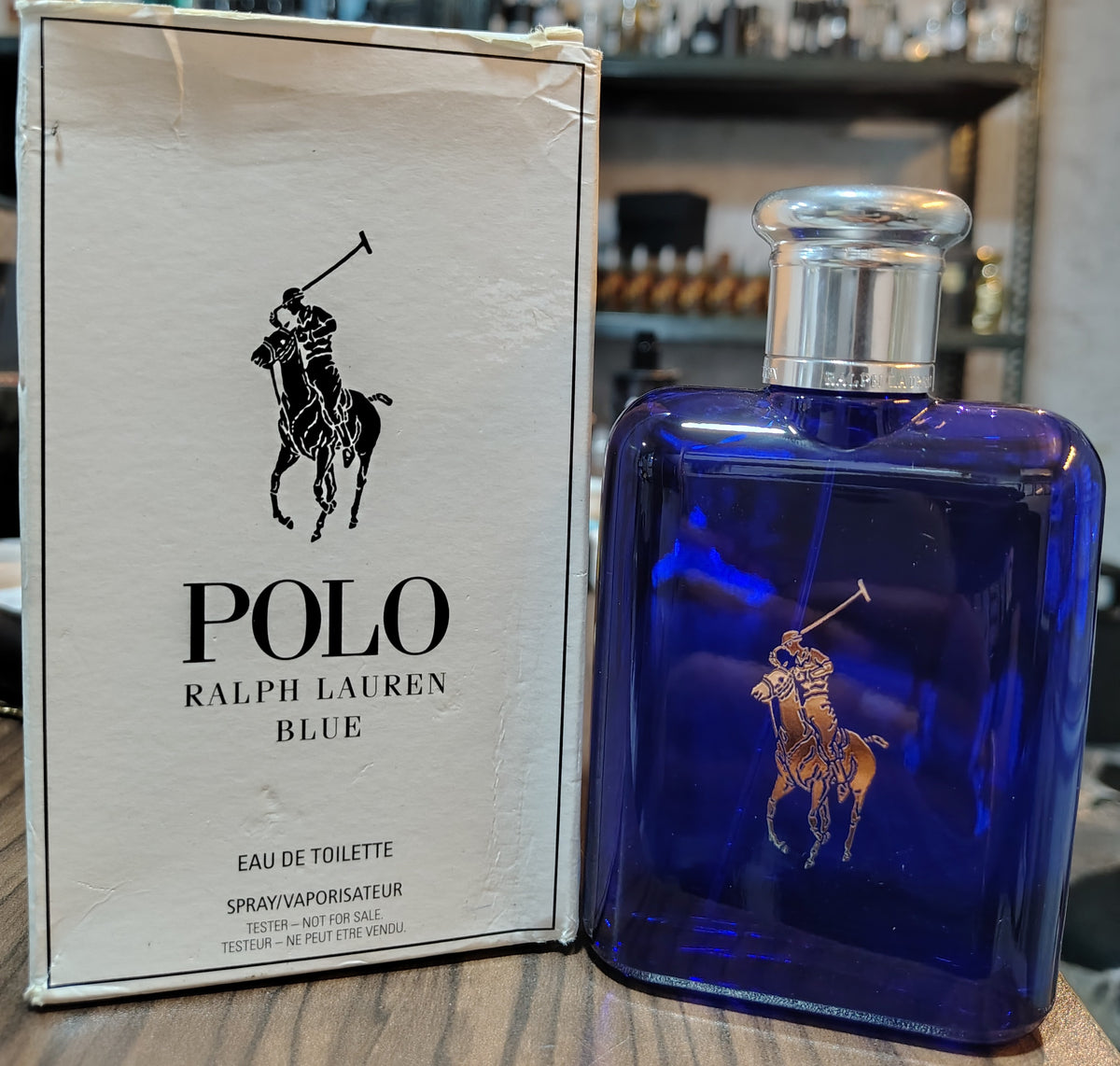 Ralph Lauren Polo Blue Eau De Toilette For Men 125ml ( TESTER PACK )