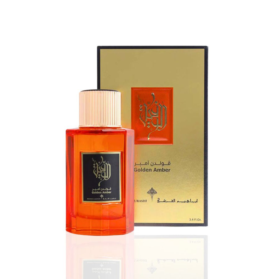 Ibrahim Al Qurashi ( IBRAQ ) Golden Amber Eau De Parfum 100ml For Men & Women
