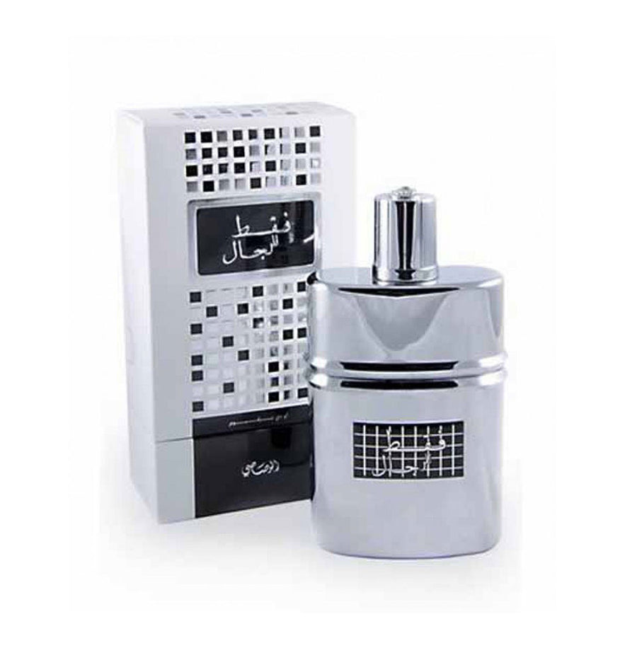 Rasasi Faqat Lil Rijal Eau de Parfum - 50 ml For Men ( 3_4 Sprays Used )( UNBOXED)