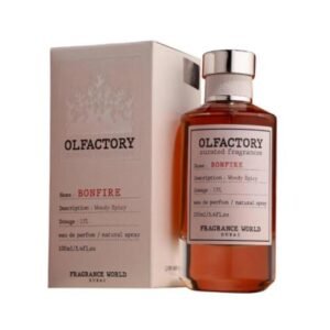 Fragrance World Olfactory Bonfire Eau de Parfum 100ml For Men & Women