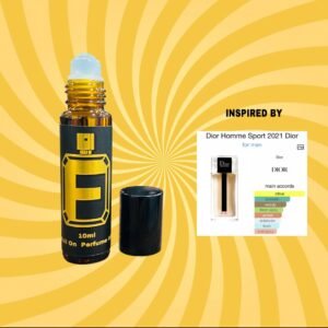 FRAGAHOLIC 10ML PREMIUM CONCENTRATED PERFUME OIL / ATTAR ( inspired BY DIOR HOMME SPORT )