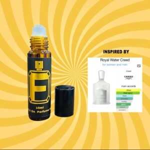 FRAGAHOLIC 10ML PREMIUM CONCENTRATED PERFUME OIL / ATTAR ( inspired BY CREED ROYAL WATER )