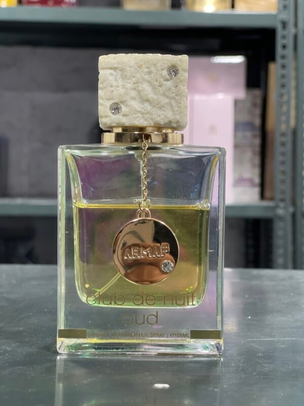 CLUB DE NUIT OUD EXTRAIT DE PARFUM -65ml Juice inside bottle (Just 40ml used )