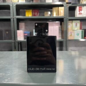 CLUB DE NUIT INTENSE MEN PURE PARFUM made in UAE - 135ml juice inside bottle ( only 15ml used  ) ( inspired by creed aventus )