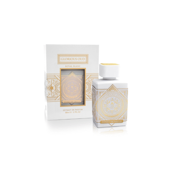 FRAGRANCE WORLD FRENCH AVENUE GLORIOUS OUD ROYAL BLANC EXTRAIT DE PARFUM 80ML FOR MEN & WOMEN