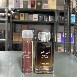 Lattafa Ameer al Oudh EDP with free deo — unused ( bottle size is 100ml )