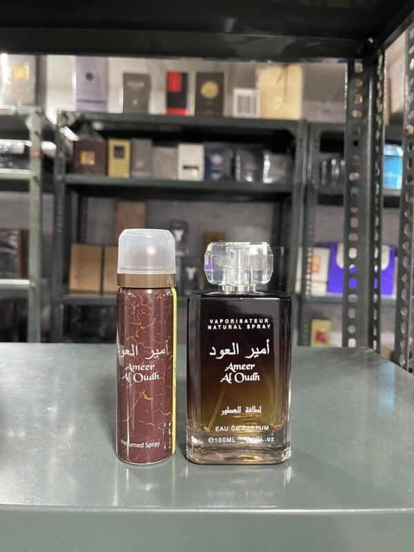 Lattafa Ameer al Oudh EDP with free deo — unused ( bottle size is 100ml )