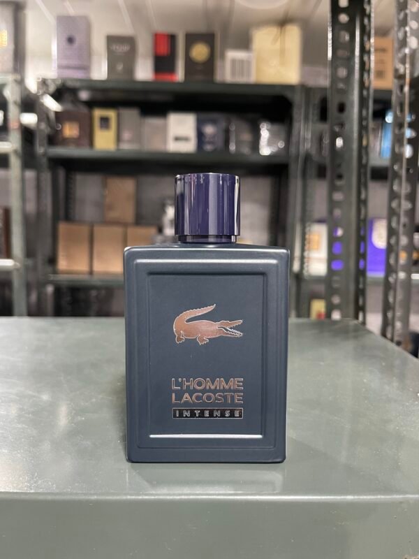 100% original L’HOMME LACOSTE INTENSE tester 100ml — Batch code 2350 ( without box ) UNUSED
