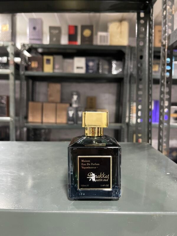 Fragrance world barakkat satin oud EDP —  unused ( Bottle size is 100ml )  ( inspired by AMOUAGE interlude )
