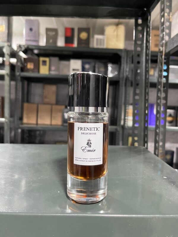 Frenetic delicious EDP —  70ml juice inside bottle ( just 10ml used ) ( Bottle size is 80ml ) ( inspired by DIOR FEVE DELICIOUS)