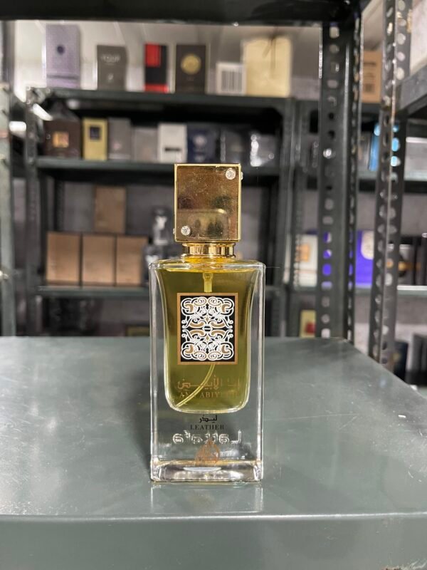 Lattafa ana Abiyedh leather EDP — just few sprays used ( bottle size is 60ml ) ( inspired by TUSCAN LEATHER )