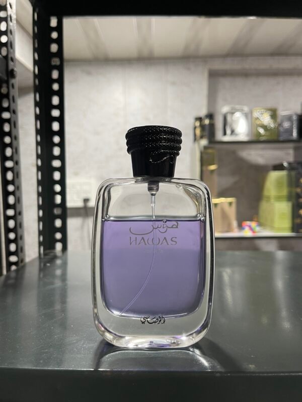Rasasi hawas EDP 2022 batch —  80ml juice inside bottle ( just 20ml used ) ( Bottle size is 100ml )