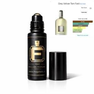 FRAGAHOLIC 10ML PREMIUM CONCENTRATED PERFUME OIL / ATTAR ( inspired BY TOMFORD GREY VETIVER )