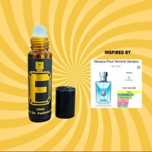 FRAGAHOLIC 10ML PREMIUM CONCENTRATED PERFUME OIL / ATTAR ( inspired BY VERSACE POUR HOMME  )