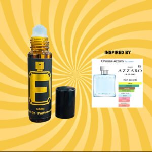 FRAGAHOLIC 10ML PREMIUM CONCENTRATED PERFUME OIL / ATTAR ( inspired BY AZZARO CHROME  )