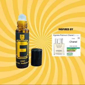FRAGAHOLIC 10ML PREMIUM CONCENTRATED PERFUME OIL / ATTAR ( inspired BY CHANEL PLATINUM )