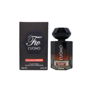 FRAGRANCE WORLD L'UOMO THE NIGHT EDITION EAU DE PARFUM 100ML FOR MEN