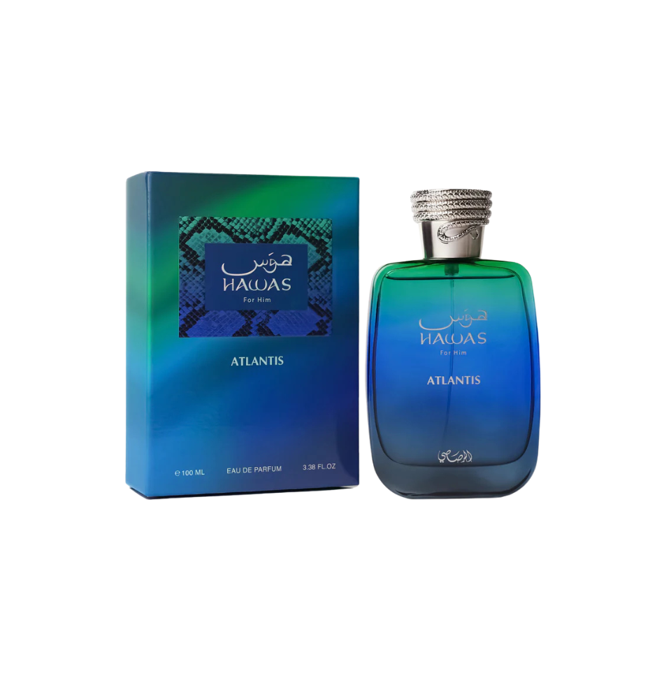 RASASI HAWAS ATLANTIS EAU DE PARFUM 100ML FOR MAN 1 RASASI HAWAS ATLANTIS EAU DE PARFUM 100ML FOR MAN