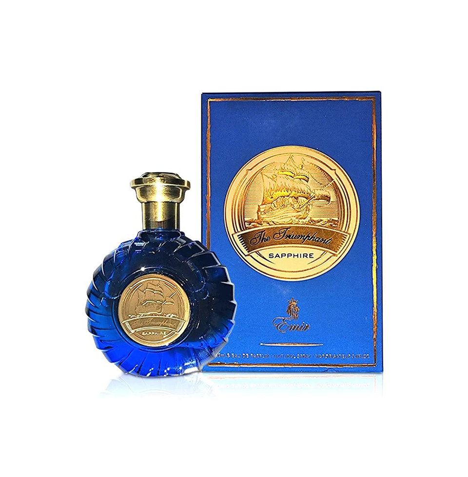 PARIS CORNER EMIR THE TRIUMPHANT SAPPHIRE EAU DE PARFUM 100ML FOR MEN 1 PARIS CORNER EMIR THE TRIUMPHANT SAPPHIRE EAU DE PARFUM 100ML FOR MEN