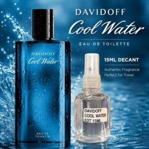 DAVIDOFF COOL WATER EAU DE TOILETTE  FOR MEN ( 15Ml DECANT )