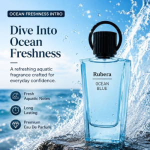RUBERA Ocean Blue Eau de Parfum 100ml ( MADE IN UAE )